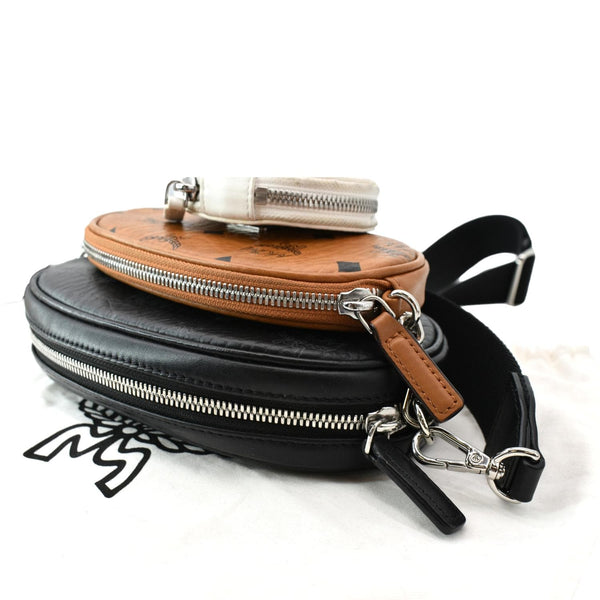 MCM Aren Multifunction Monogram Visetos Crossbody Pouch