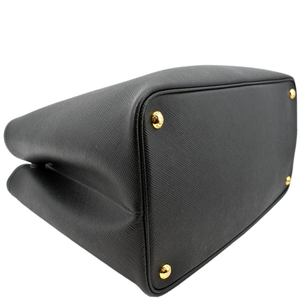 Prada Medium Double Saffiano Leather Crossbody Bag - Bottom Left