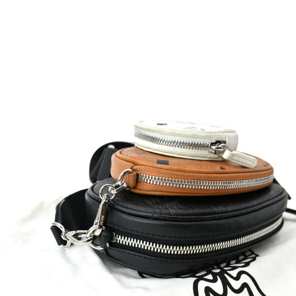 MCM Aren Multifunction Monogram Visetos Crossbody Pouch