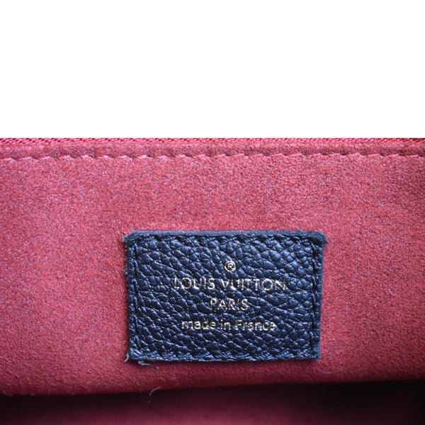 LOUIS VUITTON Onthego PM Bicolor Monogram Empreinte Shoulder Bag Black