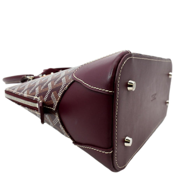 GOYARD Vendome PM Canvas Crossbody Bag Burgundy