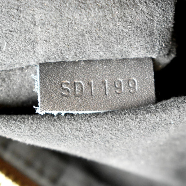 LOUIS VUITTON Flower Zipped MM Monogram Canvas Tote Bag Noir