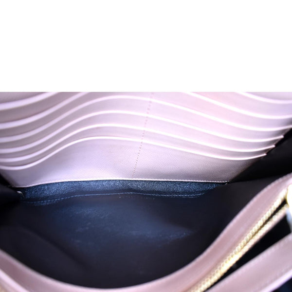 Yves Saint Laurent Matelasse Chevron Leather Wallet - Inside