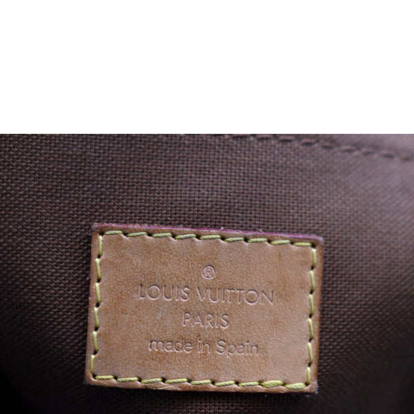 LOUIS VUITTON Odeon PM Monogram Canvas Crossbody Bag Brown