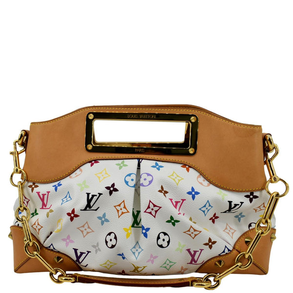 Louis Vuitton Judy GM White Monogram Canvas Multicolor - Back
