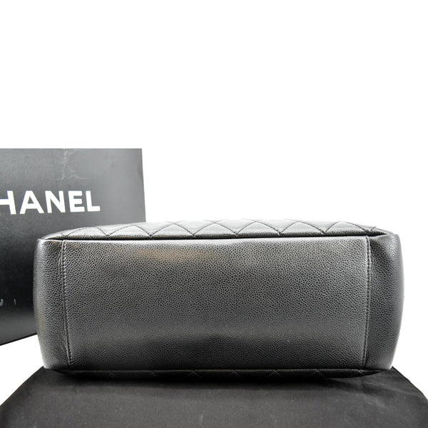 CHANEL Grand Shopping Caviar Leather GST Tote Bag Black - Sold
