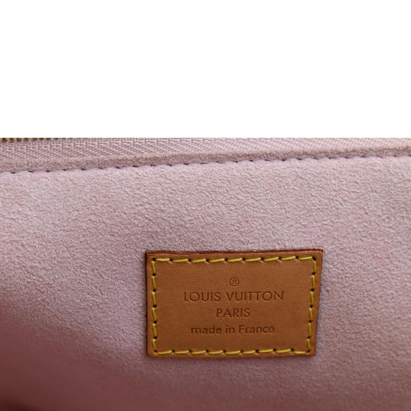 LOUIS VUITTON Propriano Damier Azur Tote Shoulder Bag White