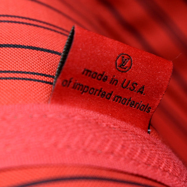 LOUIS VUITTON Neverfull MM Damier Ebene Tote Bag Brown