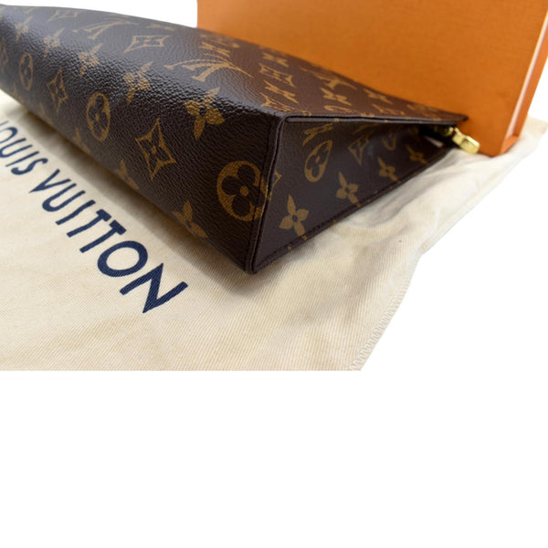 LOUIS VUITTON Toiletry 26 Monogram Canvas Cosmetic Pouch Brown
