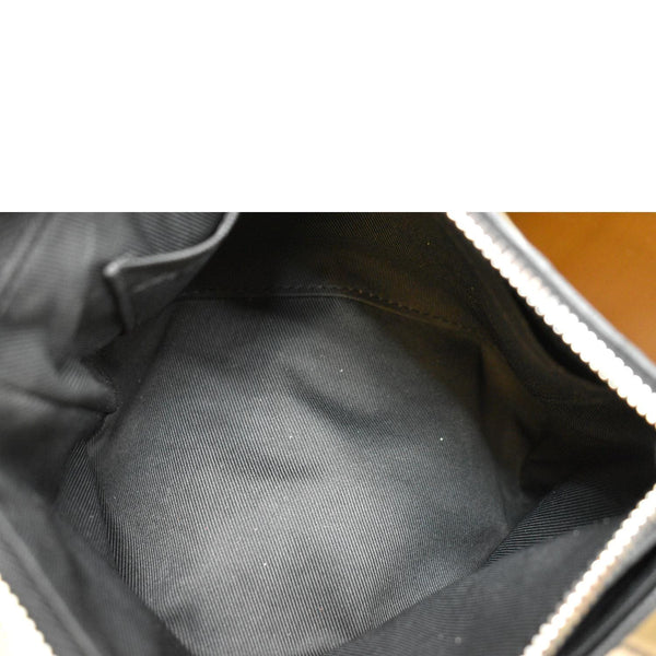 LOUIS VUITTON Pallas Monogram Empreinte Clutch Crossbody Bag Black