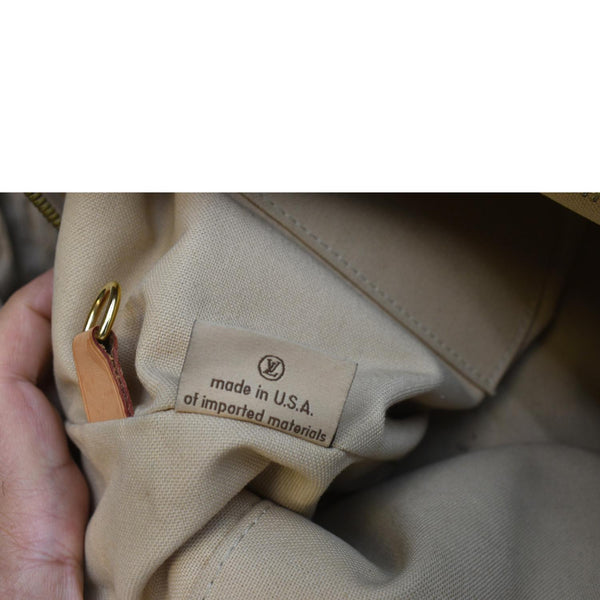 Louis Vuitton Totally MM Damier Azur Shoulder Bag White