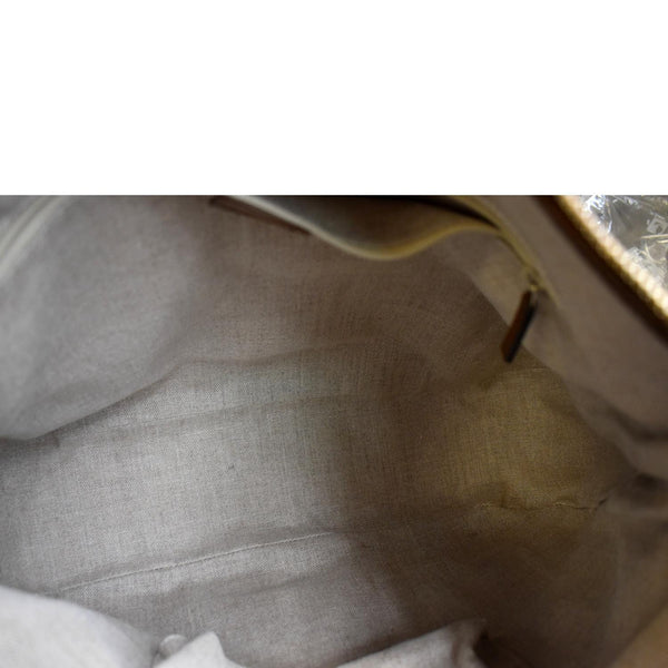 GUCCI Large Bree GG Canvas Hobo Bag Brown 449244