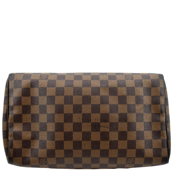 LOUIS VUITTON Speedy 30 Damier Ebene Satchel Bag Brown