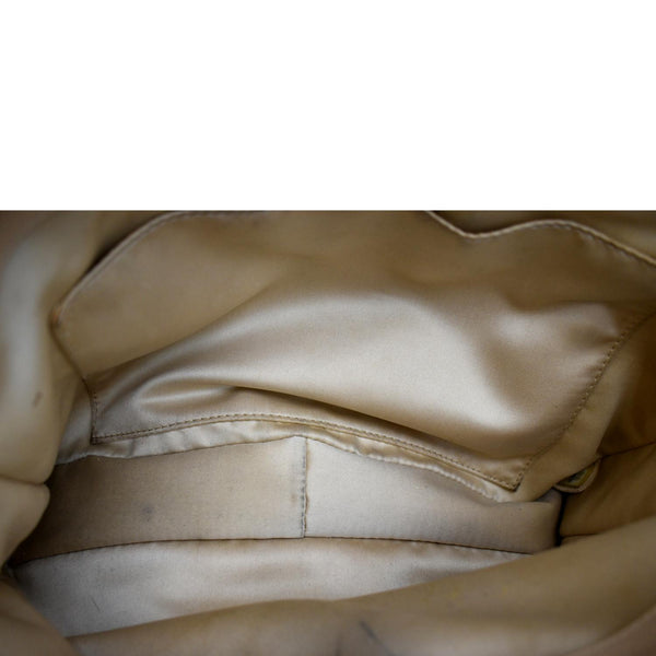 CHANEL Grand Shopping Caviar Leather GST Tote Bag Beige