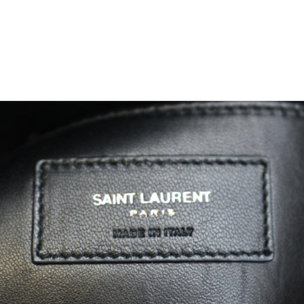 Yves Saint Laurent College Large Lambskin Shoulder Bag - Made In Italy