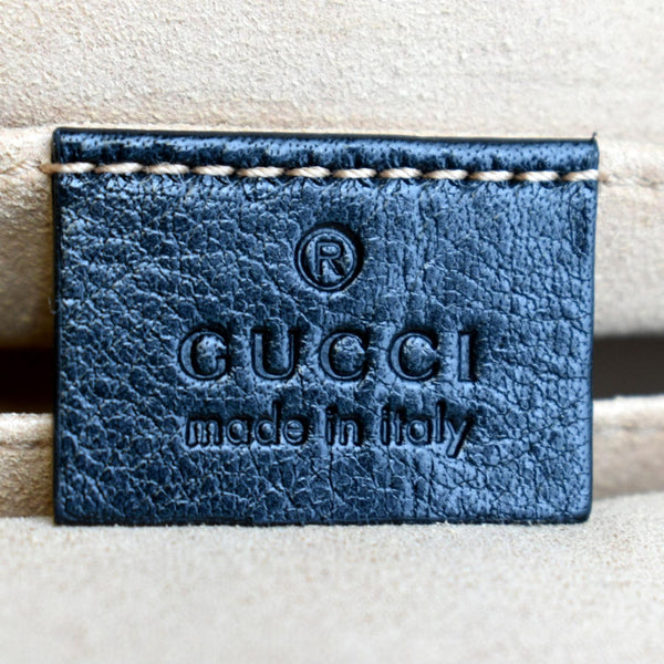 GUCCI Re(Belle) Tiger head Leather Shoulder Bag Black 524620