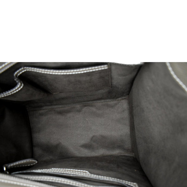 CELINE Souris Mini Luggage Calfskin Leather Tote Bag Dune - Sold