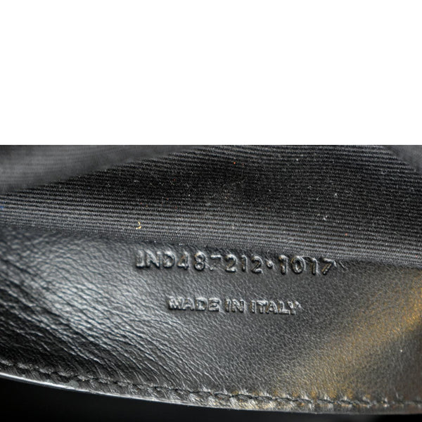 Yves Saint Laurent College Large Lambskin Shoulder Bag - Stamp