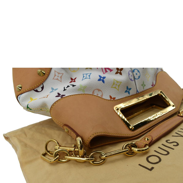 Louis Vuitton Judy GM White Monogram Canvas Multicolor - Top Right