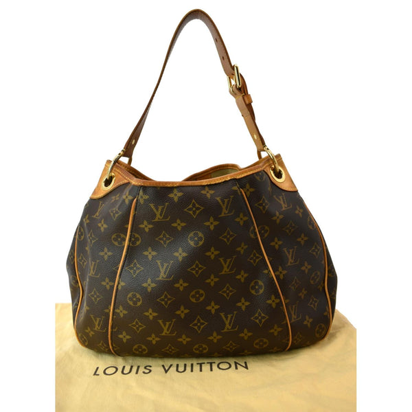 LOUIS VUITTON Galliera PM Monogram Canvas Shoulder Bag Brown