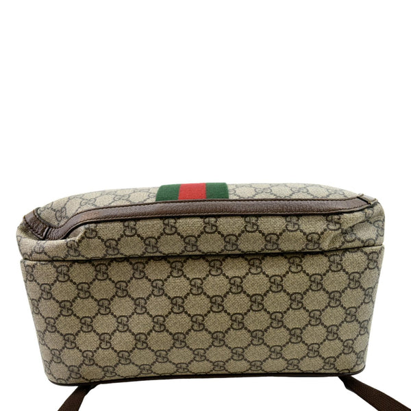 GUCCI Ophidia GG Medium Supreme Canvas Backpack Beige 547967