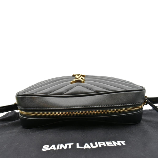 Yves Saint Laurent Lou Chevron Leather Camera Bag - Top