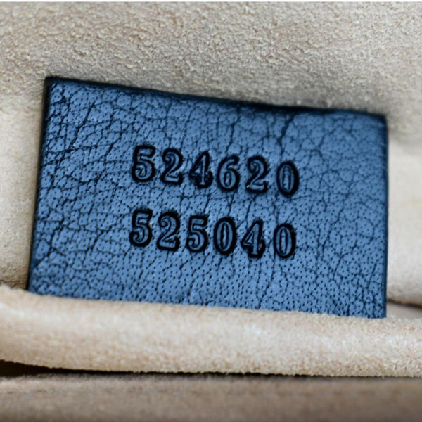 GUCCI Re(Belle) Tiger head Leather Shoulder Bag Black 524620