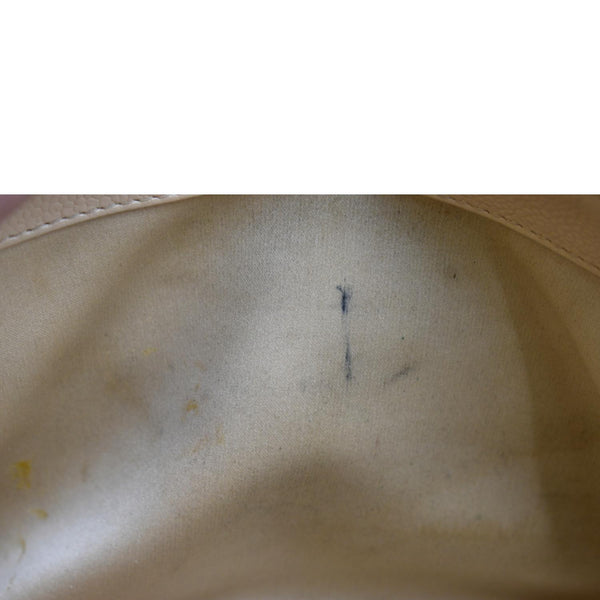 CHANEL Grand Shopping Caviar Leather GST Tote Bag Beige