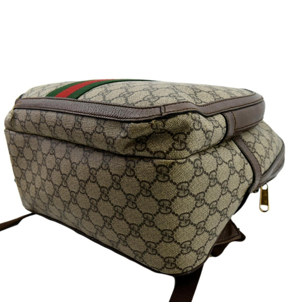 GUCCI Ophidia GG Medium Supreme Canvas Backpack Beige 547967