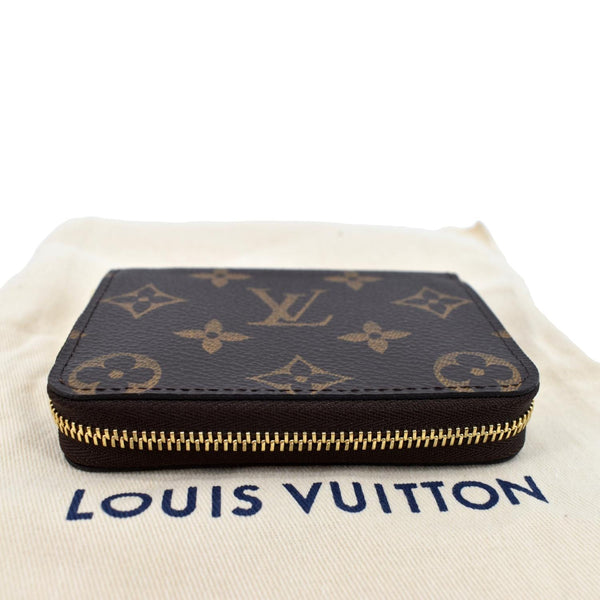 LOUIS VUITTON Monogram Canvas Zippy Coin Purse Brown - sold