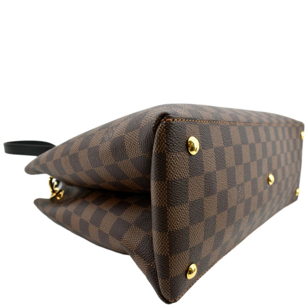 Louis Vuitton LV Riverside Damier Ebene Shoulder Bag - Bottom Left