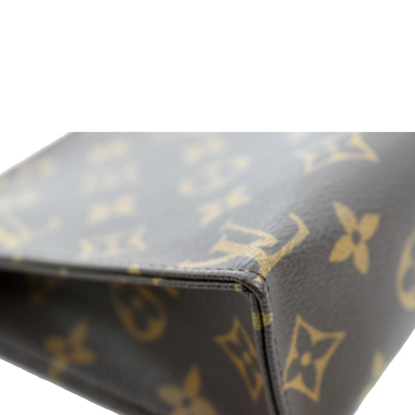LOUIS VUITTON Toiletry 19 Monogram Canvas Cosmetics Pouch Brown