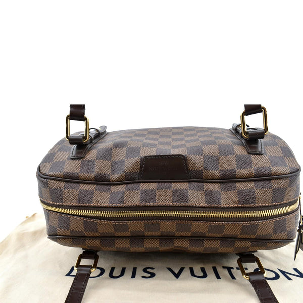 LOUIS VUITTON Rivington GM Damier Ebene Shoulder Bag Brown