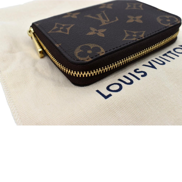 LOUIS VUITTON Monogram Canvas Zippy Coin Purse Brown - sold