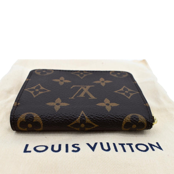 LOUIS VUITTON Monogram Canvas Zippy Coin Purse Brown - sold