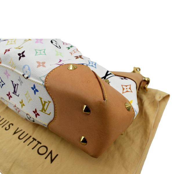 Louis Vuitton Judy GM White Monogram Canvas Multicolor - Minor Fault