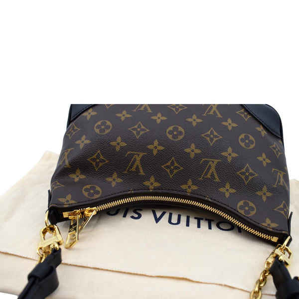 LOUIS VUITTON Boulogne NM Monogram Canvas Shoulder Bag Brown