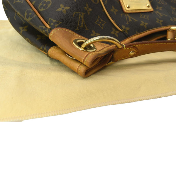 LOUIS VUITTON Galliera PM Monogram Canvas Shoulder Bag Brown