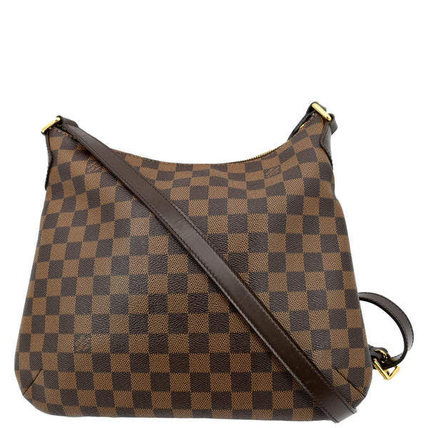 LOUIS VUITTON Bloomsbury PM Damier Ebene Crossbody Bag Brown