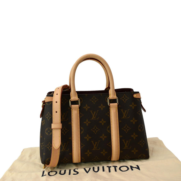 LOUIS VUITTON Soufflot BB Monogram Canvas Shoulder Crossbody Bag Brown