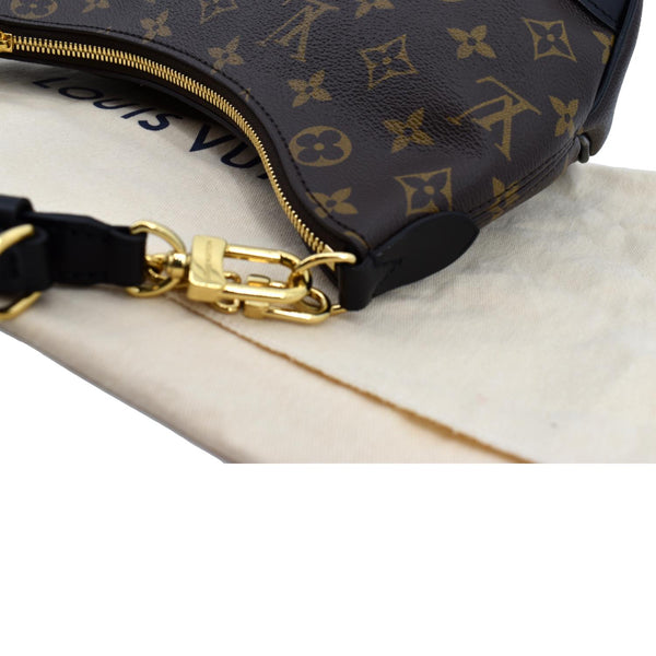 LOUIS VUITTON Boulogne NM Monogram Canvas Shoulder Bag Brown