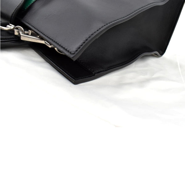 Gucci Dionysus Leather Tote Bag in Black Color - Top Right