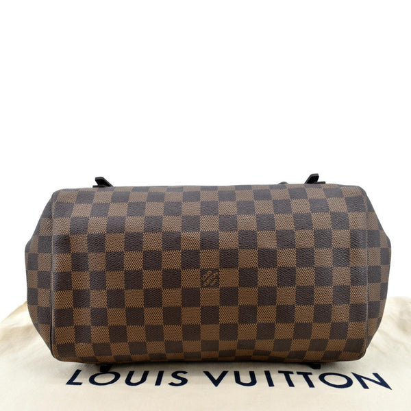 LOUIS VUITTON Rivington GM Damier Ebene Shoulder Bag Brown