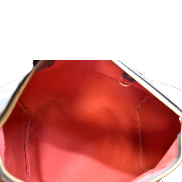 LOUIS VUITTON Speedy 30 Damier Ebene Satchel Bag Brown