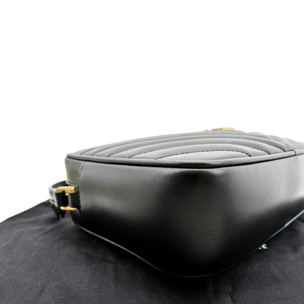 Yves Saint Laurent Lou Chevron Leather Camera Bag - Bottom Left
