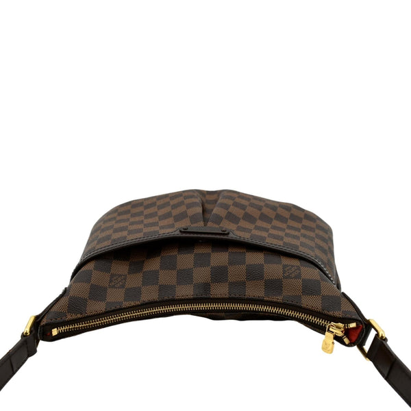 LOUIS VUITTON Bloomsbury PM Damier Ebene Crossbody Bag Brown