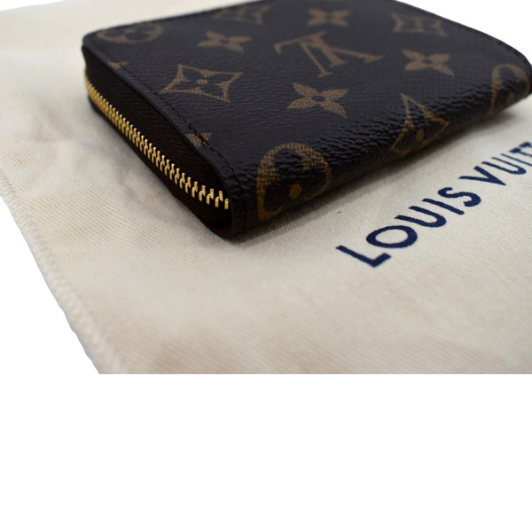 LOUIS VUITTON Monogram Canvas Zippy Coin Purse Brown - sold