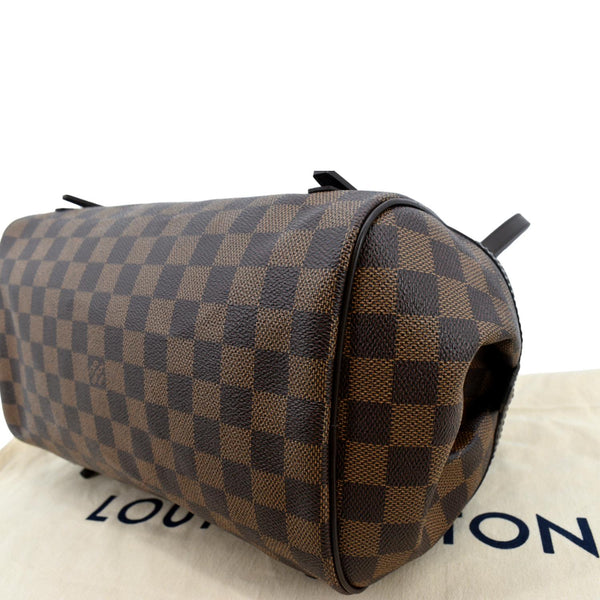 LOUIS VUITTON Rivington GM Damier Ebene Shoulder Bag Brown