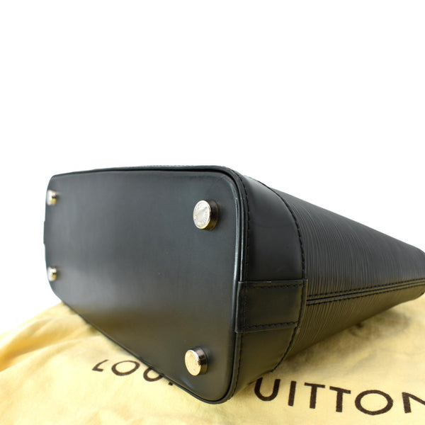 LOUIS VUITTON Mirabeau PM Epi Leather Tote Bag Black