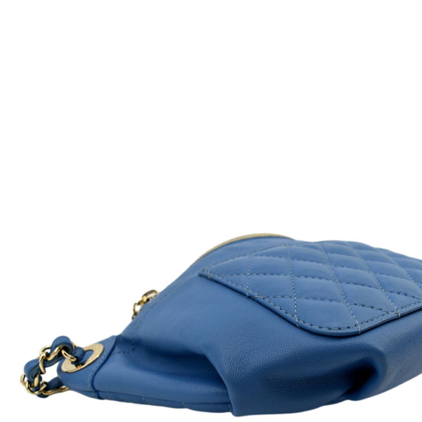 Chanel Bi Classic Quilted Lambskin Leather Waist Bag - Bottom Left